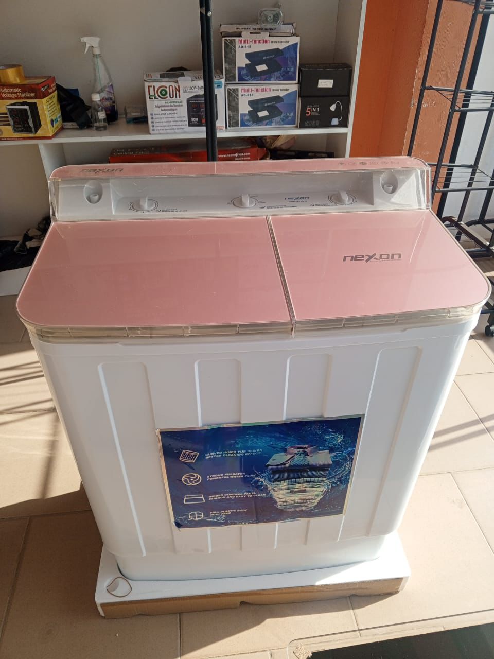 Nexon machine à laver semi-automatique  9KG